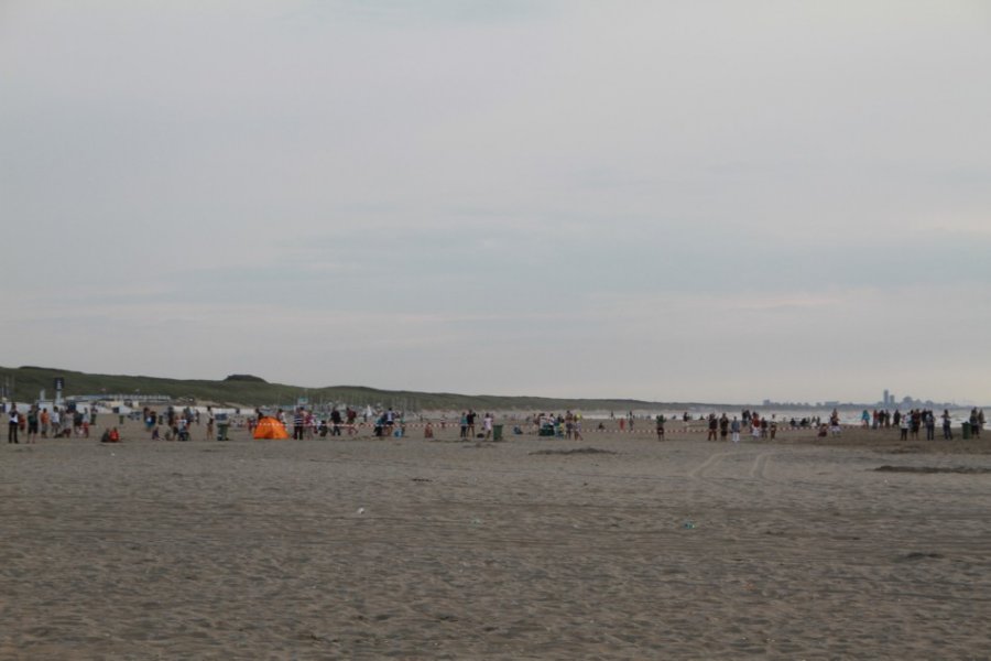 Reanimatie na verdrinking strand Katwijk